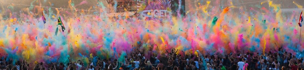 Sziget Colour Party 2015