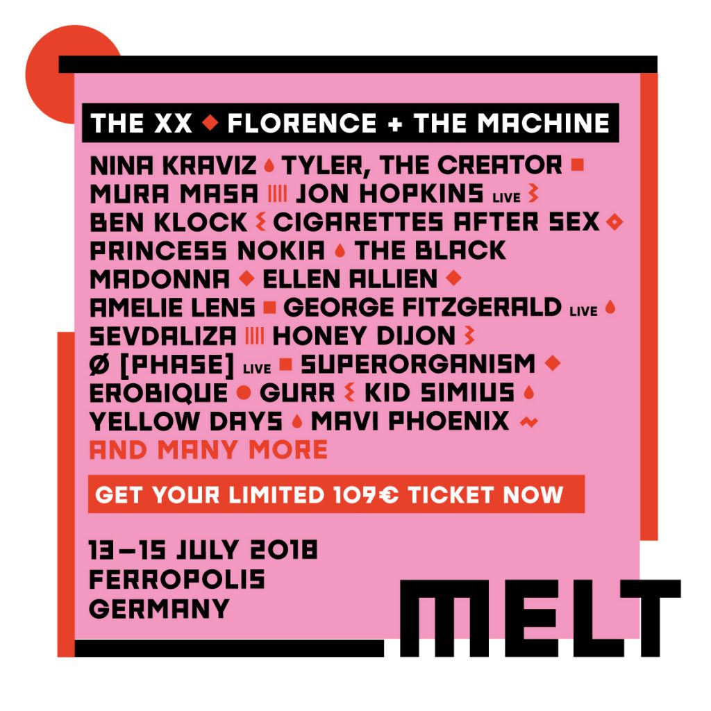 Line-up Melt 2018