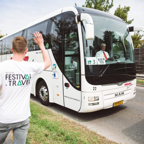 coach travel for festivals